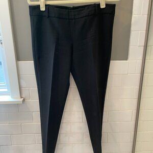 J. Crew Collection Women's Wool Blend Black Pant | 4